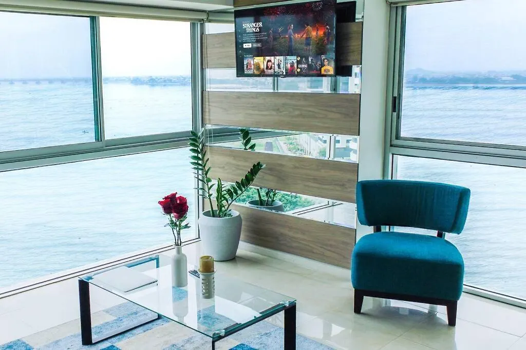 Suite 806 Extraordinaria Vista Al Rio Con Piscina. Guayaquil 0*,